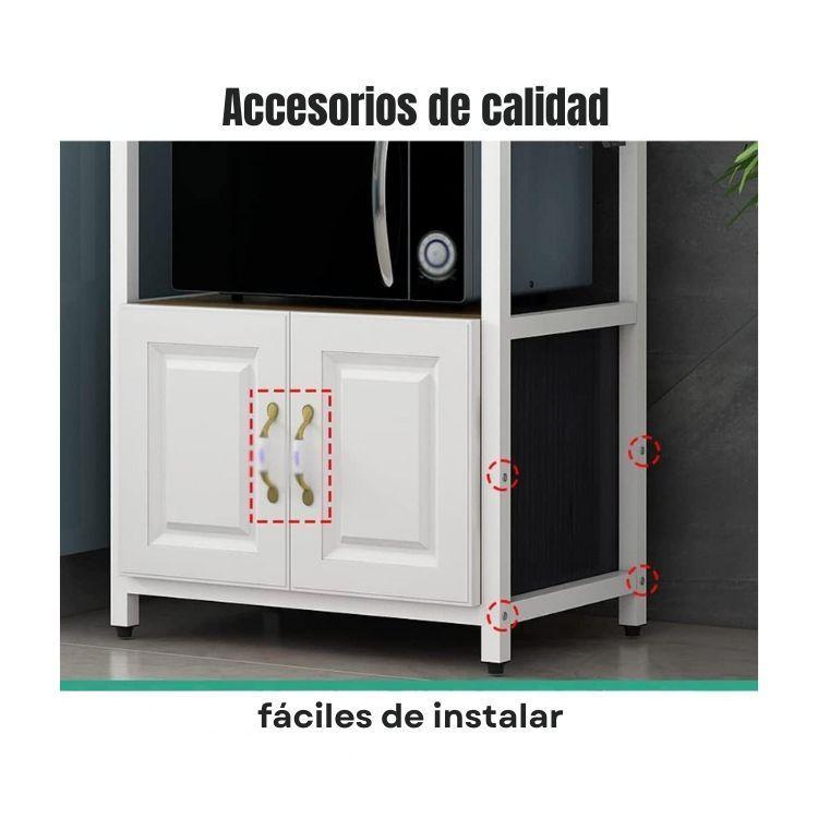 Organizador De Cocina Despensa Multifuncional Con Puertas-2