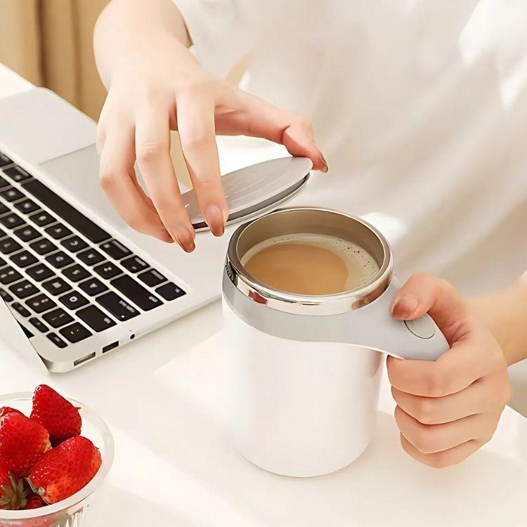 Taza Mezcladora USB Acero Inox. 350ML-3