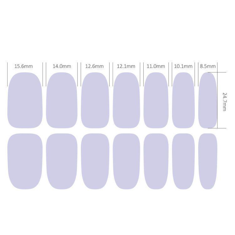 Set 10 Láminas Gel Esmalte Uñas Manicure Pintura Variados-4