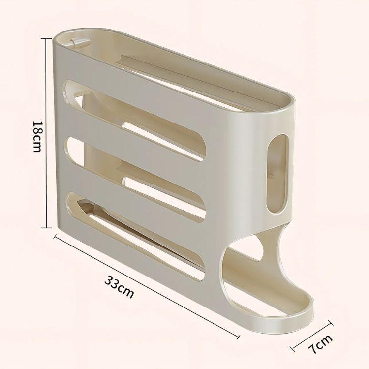 Pack 2 Soporte De Huevos 4 Niveles Deslizante-3
