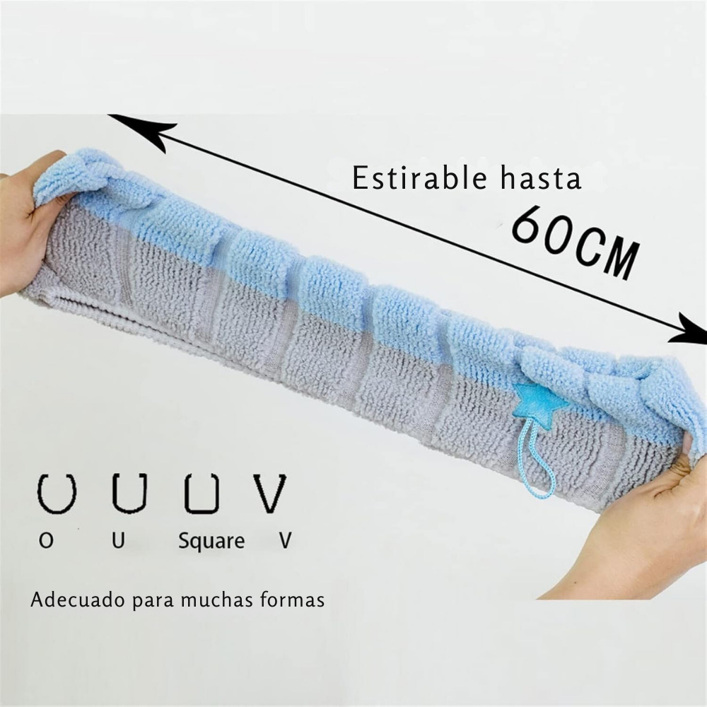 Funda de Inodoro De Felpa Lavable Para WC-3