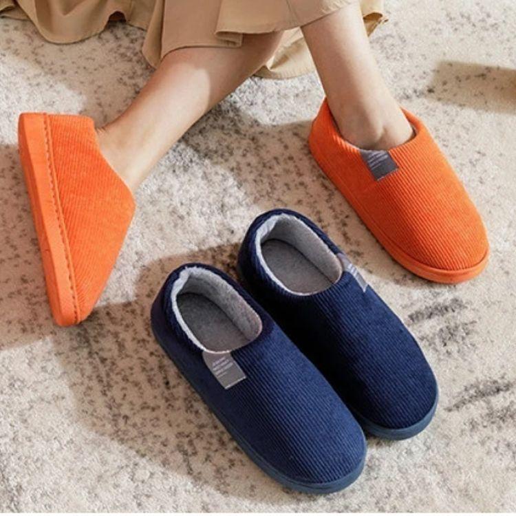 Pantufla Para Hombre Y Mujer De Colores - Azul-2