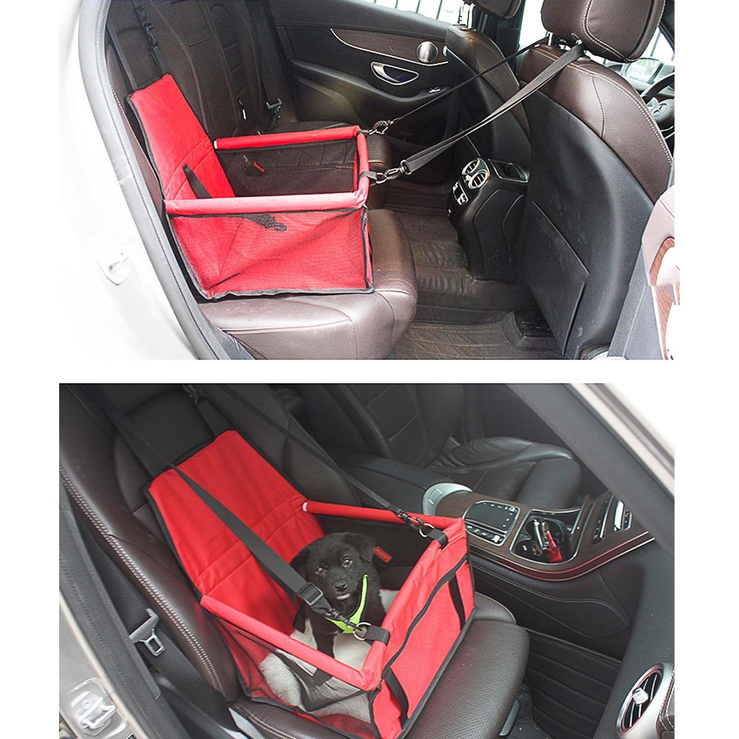 Asiento Portatil De Viajes Auto para Mascotas Perro Gato-4