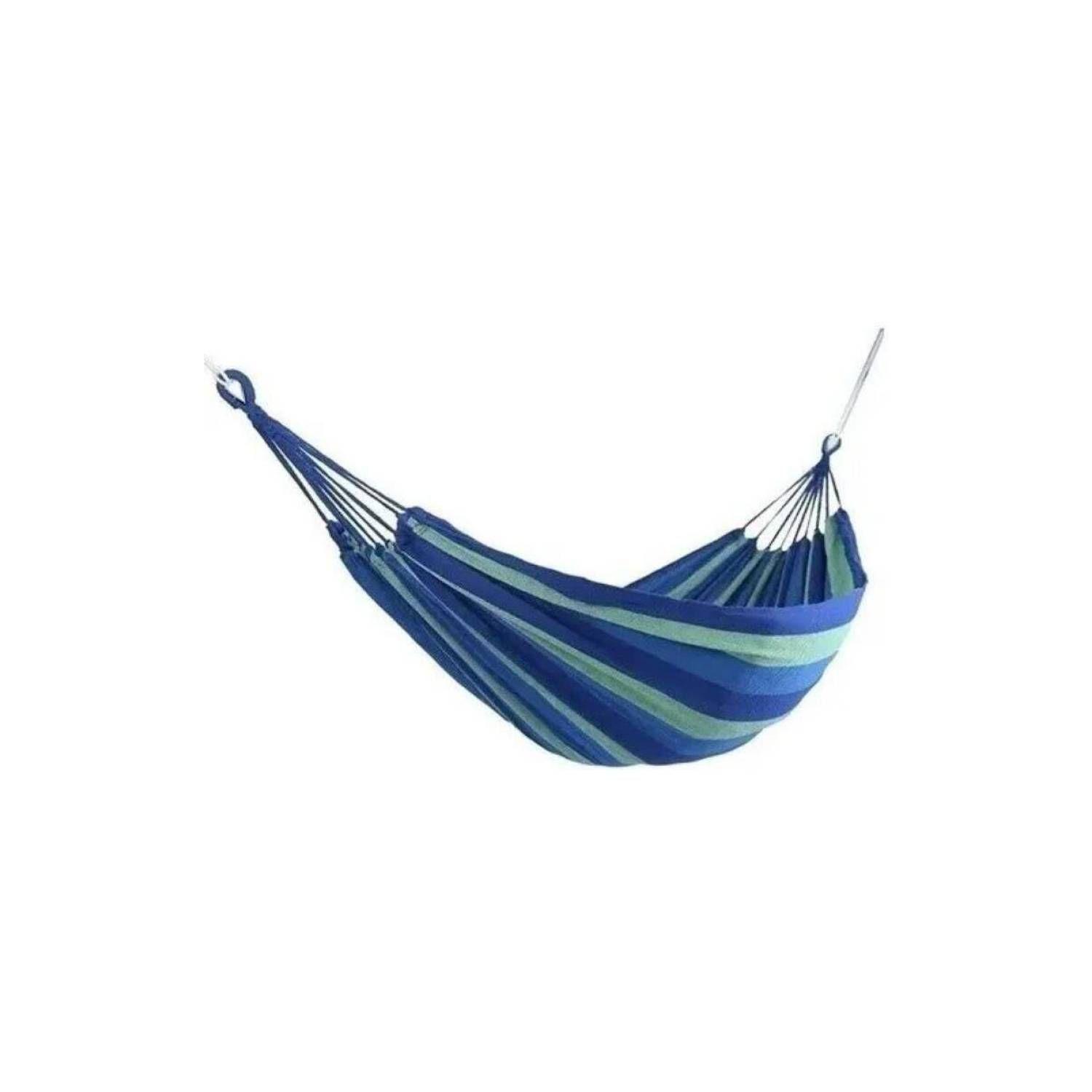 Hamaca 190 Cm X 80 Cm Camping Jardin Casa Con Bolso-0