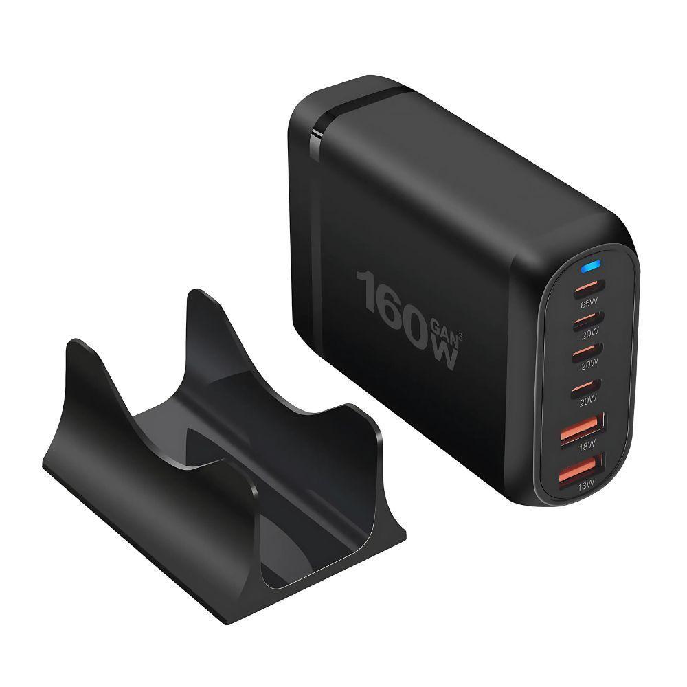 Cargador Adaptador Puertos Multiples Carga Rapida 160w-2