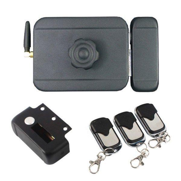 Cerradura Inteligente Inalámbrica De Control Remoto 3 Llaves-0