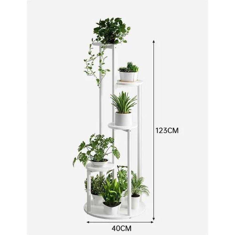 Soporte De 4 Niveles Para Macetas Plantas Decorativo-6