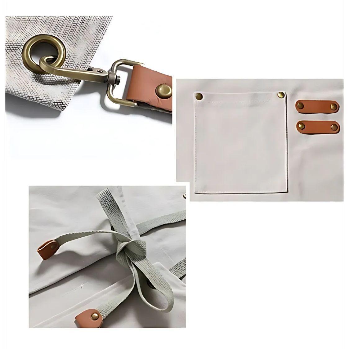 Delantal Pechera Unisex Multiuso Hogar Trabajo Parrilla-2