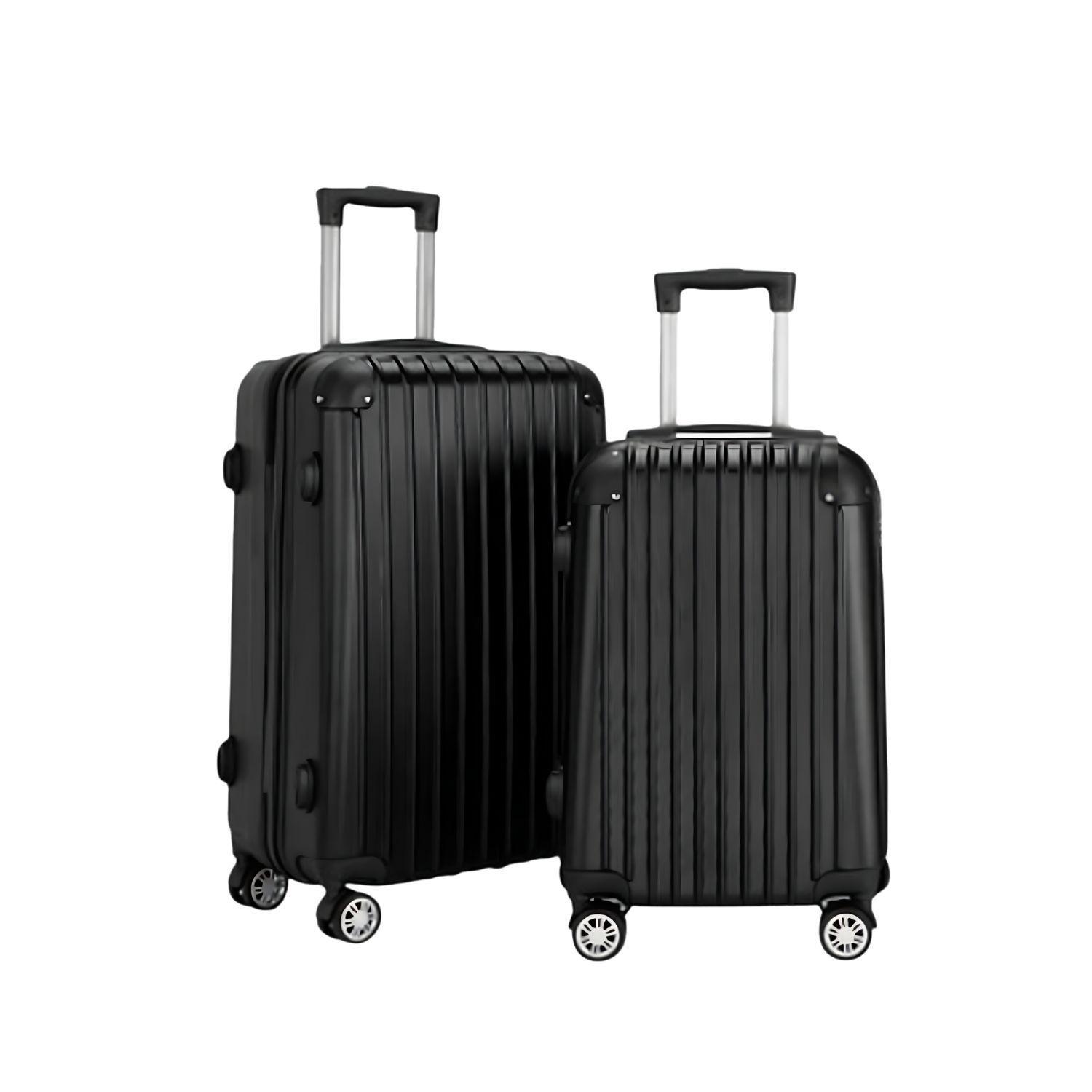 Set De 2 Maletas De Viaje Equipaje Resistente Con Cerradura-0