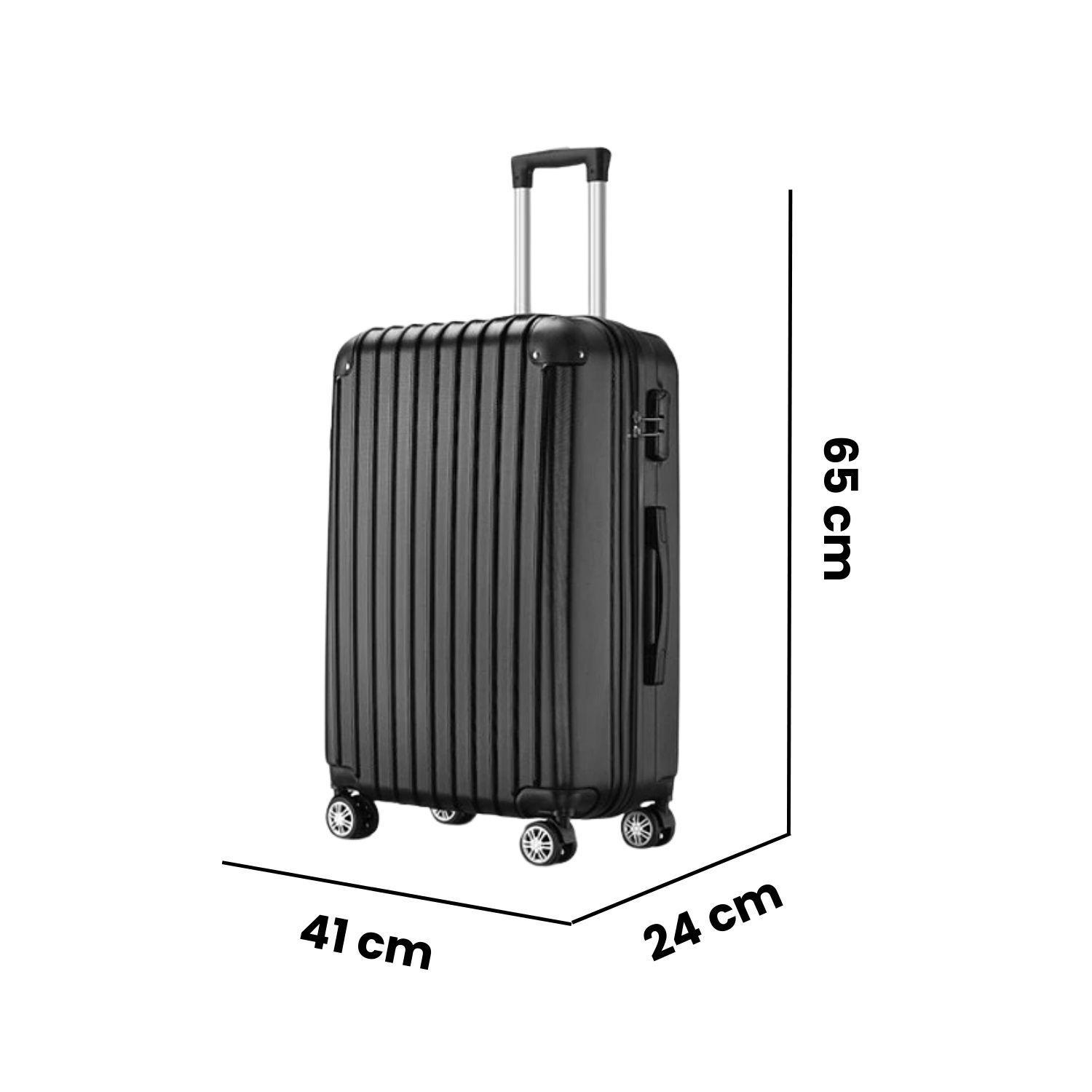 Set De 2 Maletas De Viaje Equipaje Resistente Con Cerradura-1