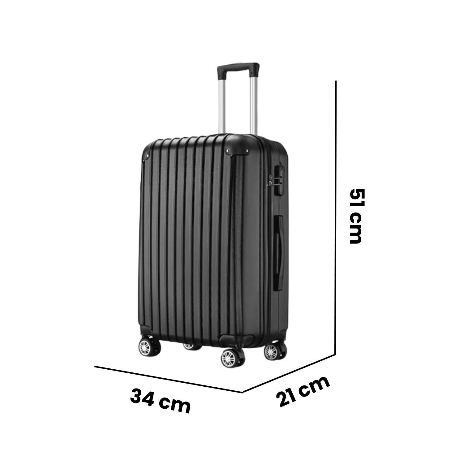Set De 2 Maletas De Viaje Equipaje Resistente Con Cerradura-2