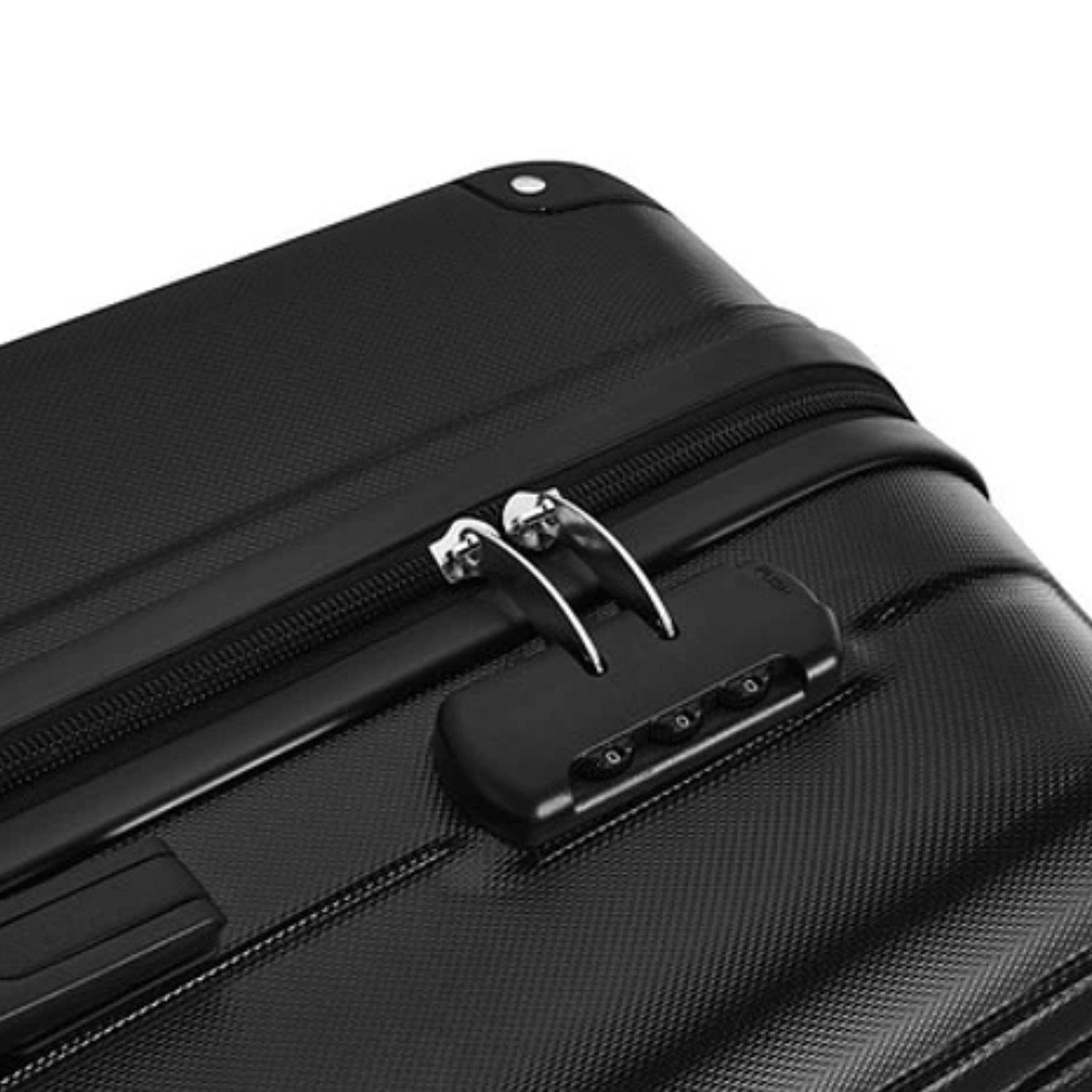 Set De 2 Maletas De Viaje Equipaje Resistente Con Cerradura-3