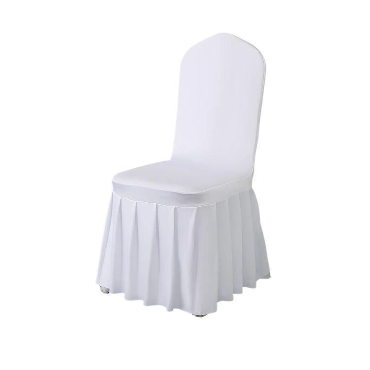 Funda Plisada Sillas Eventos Hoteles Fiestas Bodas Poliéster-0