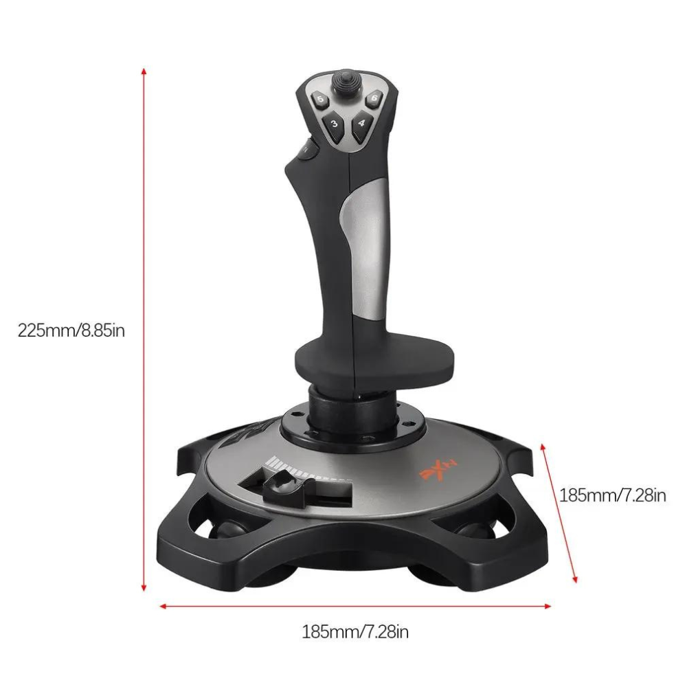 Joystick Para Simulador De Vuelo Mando Pxn-2113 Pro-4