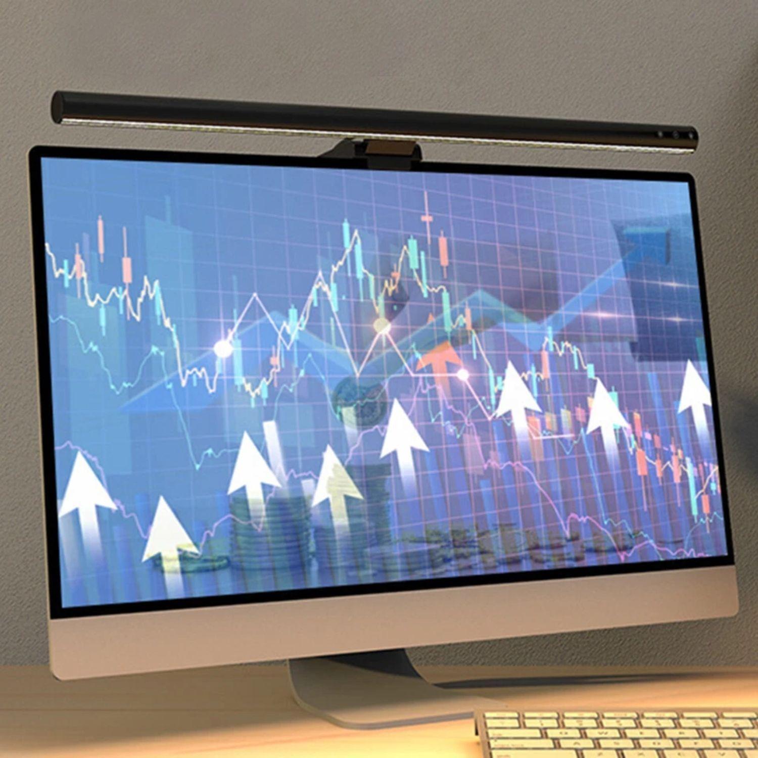 Lámpara de Monitor Barra luz LED con Parlante Bluetooth RGB-2