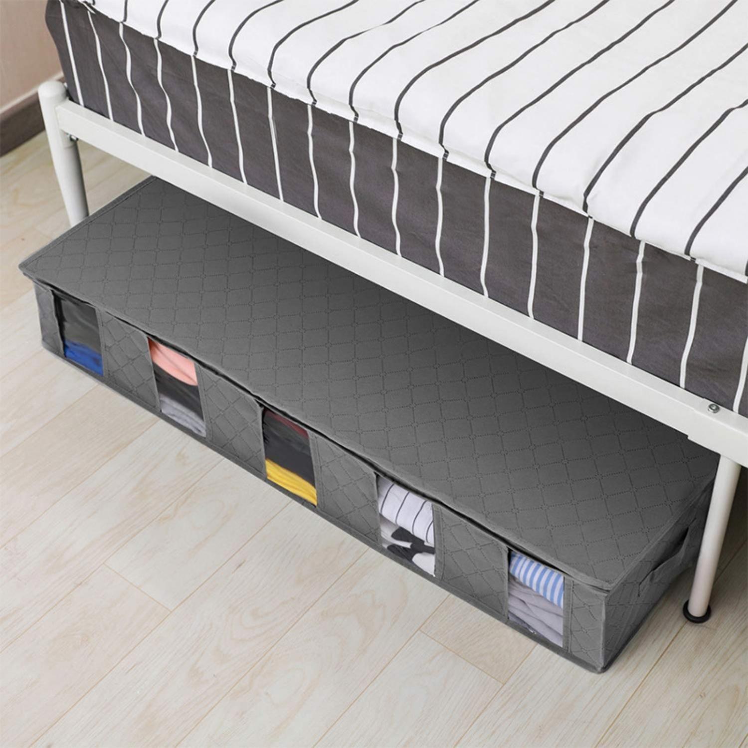 Armario Organizador De Ropa Closet Portátil Debajo De La Cama-3
