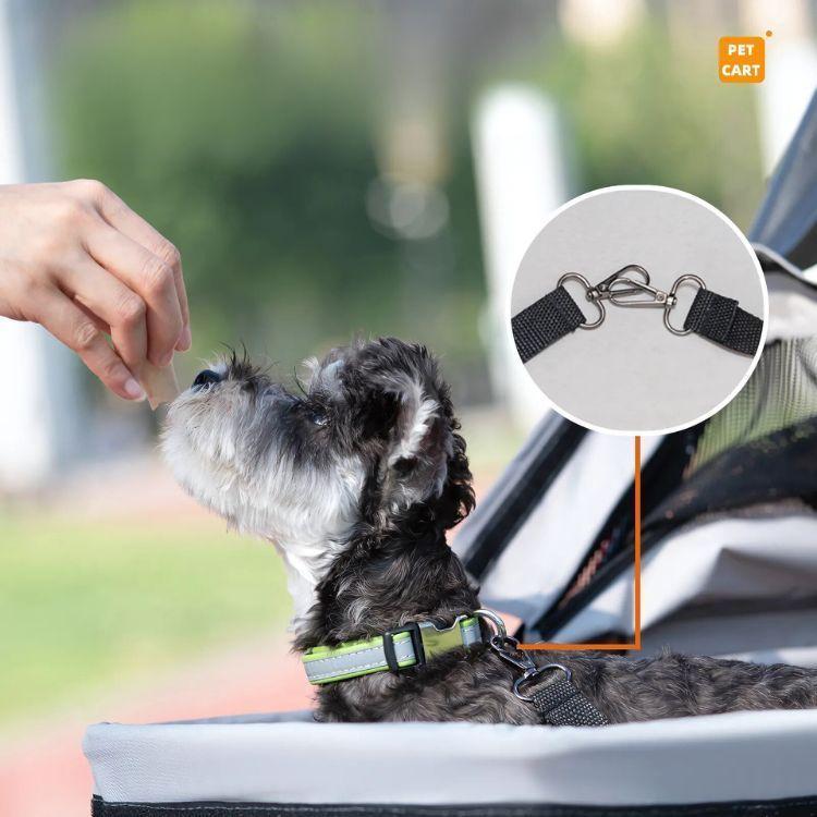 Coche Para Mascotas Raza Pequeña Plegable 20kg-2
