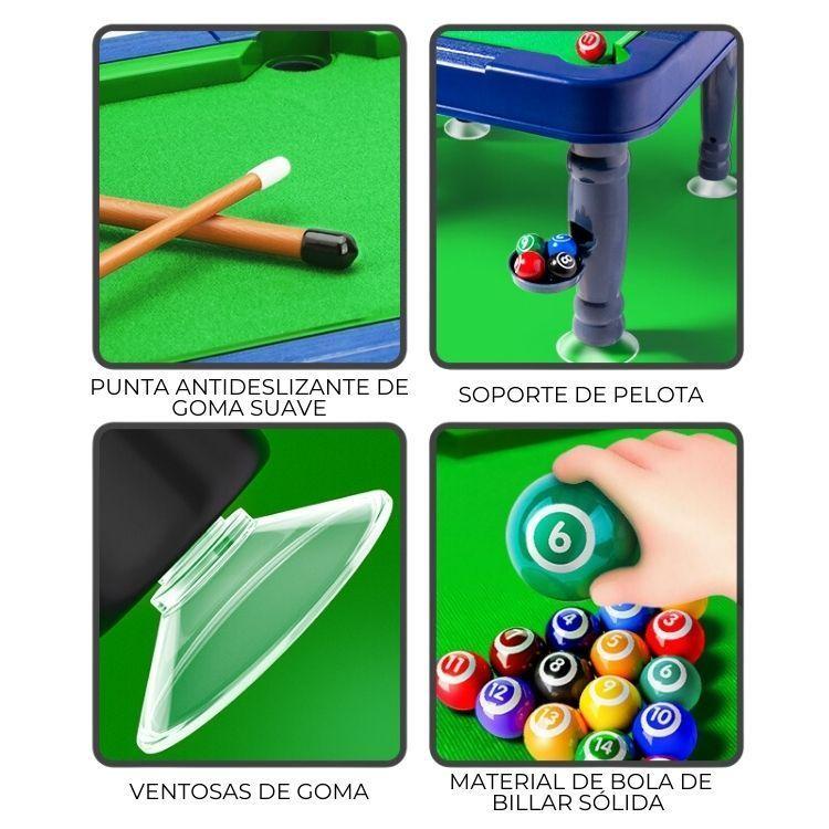 Mesa de Pool para Niños Mini Billar de Juguete-2