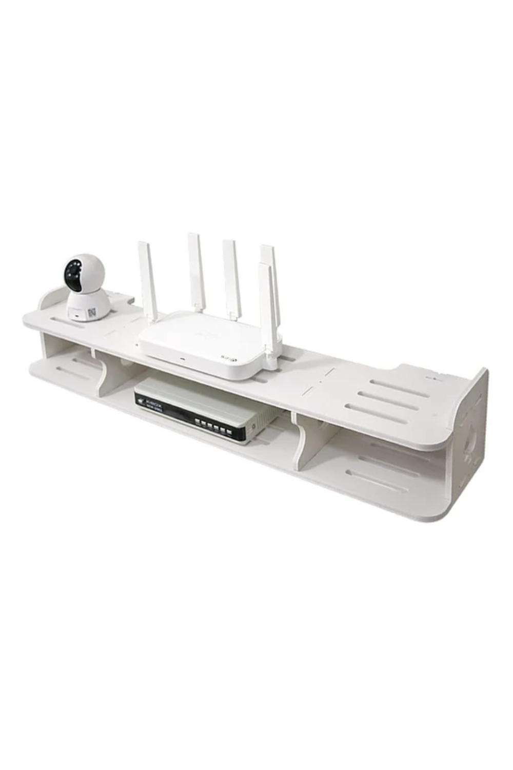 Estanteria Soporte Flotante de Pared para TV, Organizador-3