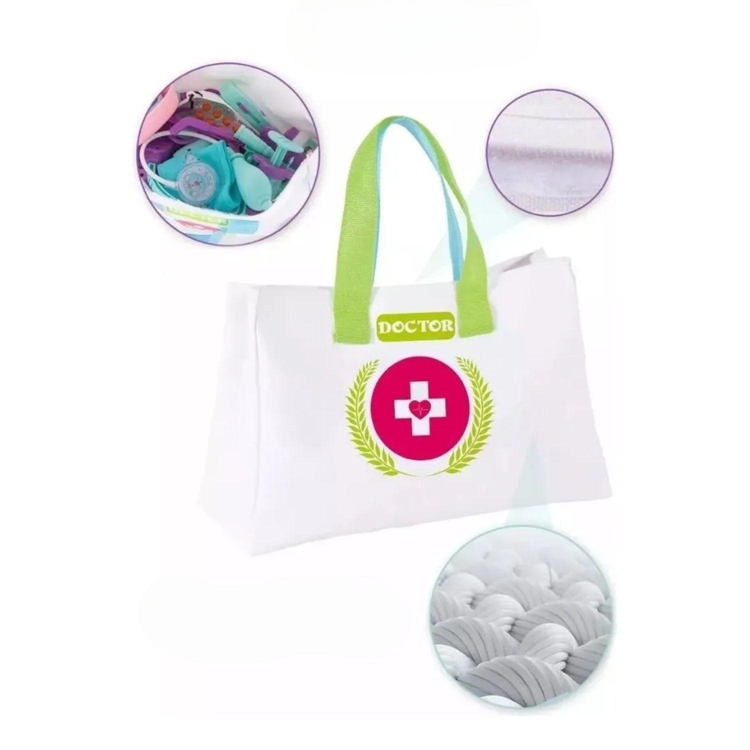 Set Juguetes Doctor Médico Rol Infantil Niños Con Luz-2