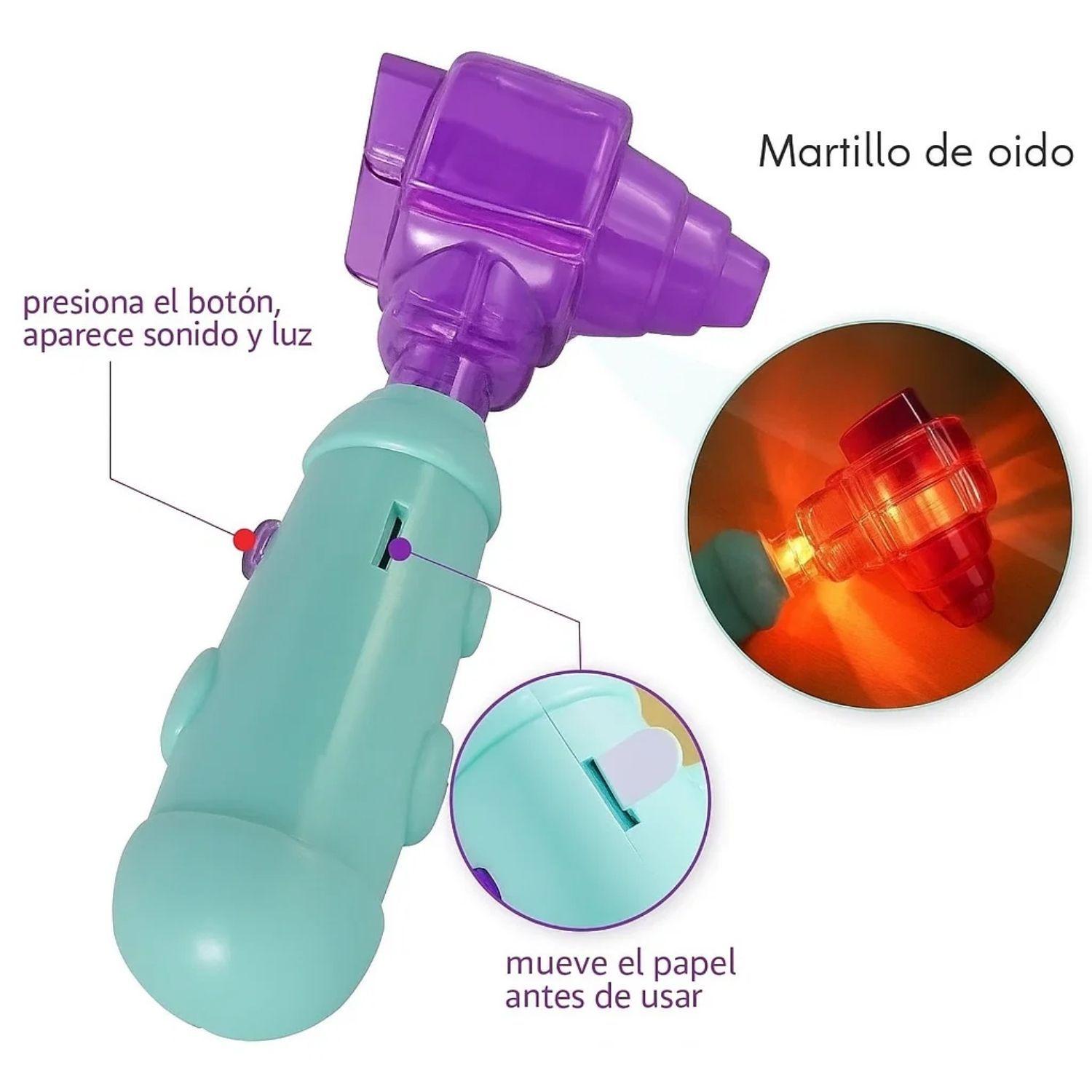 Set Juguetes Doctor Médico Rol Infantil Niños Con Luz-4