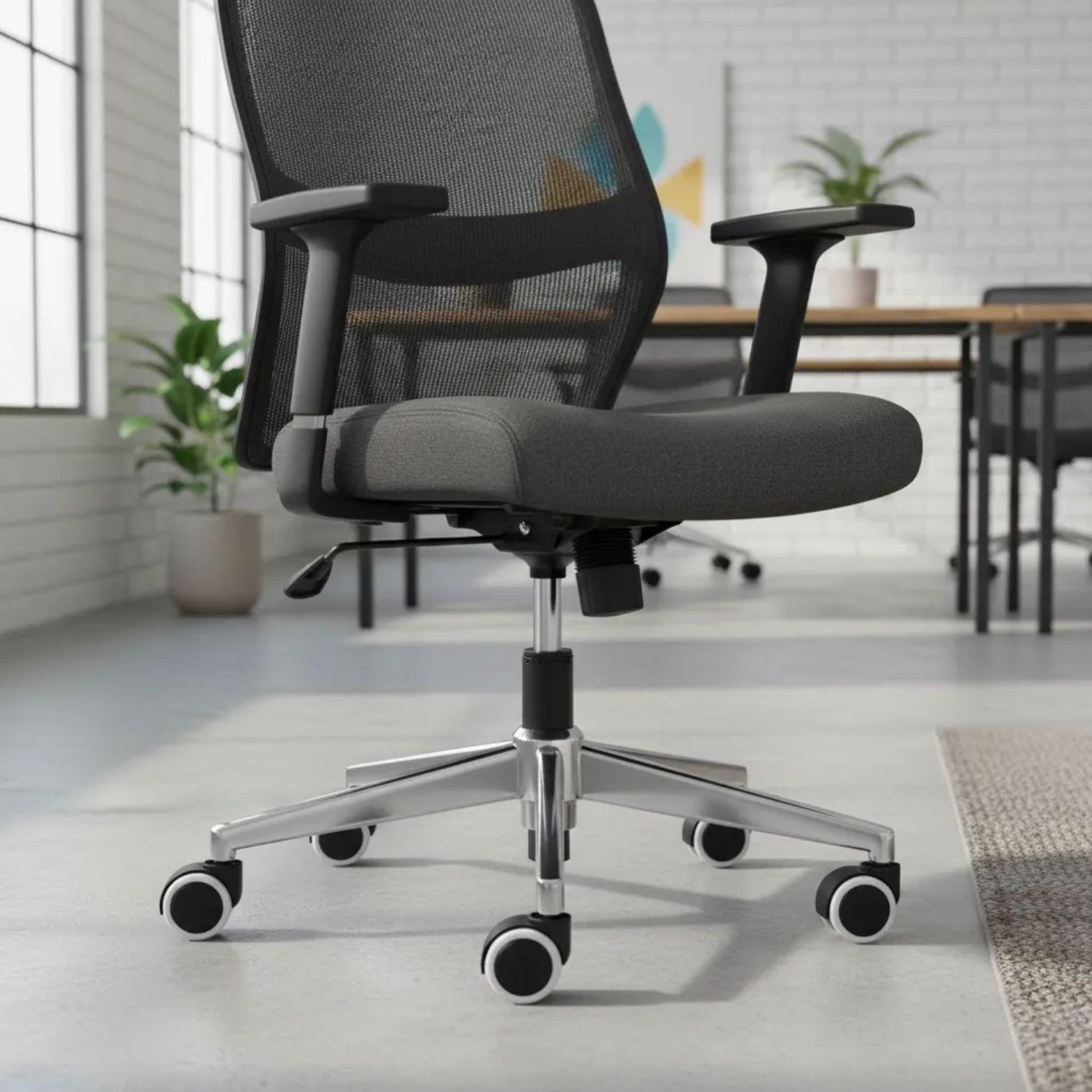 Pack 5 Ruedas Universal Silla Escritorio Oficina Repuesto-2