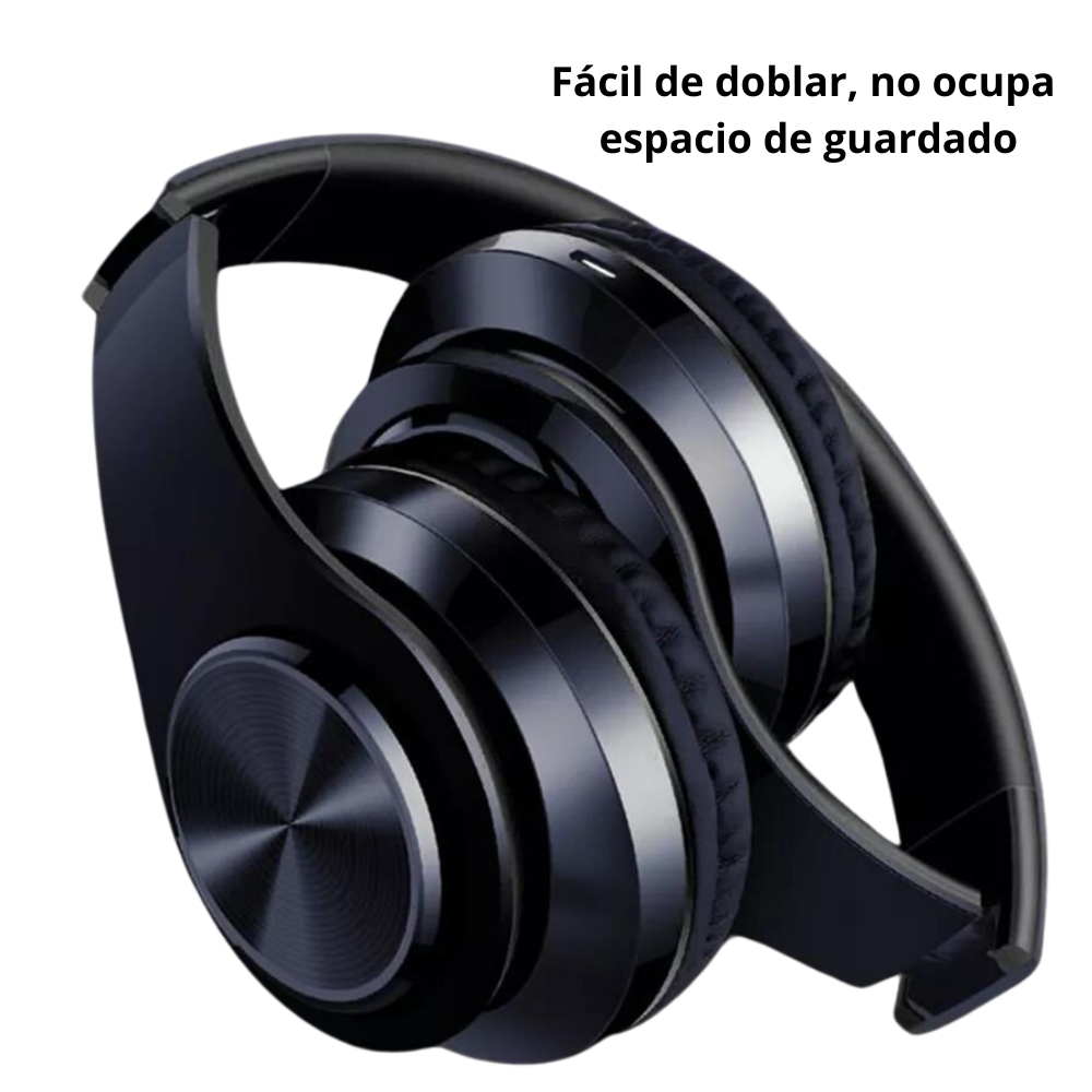 Audífonos Diadema Bluetooth Inalámbricos B39 Luces RGB-2