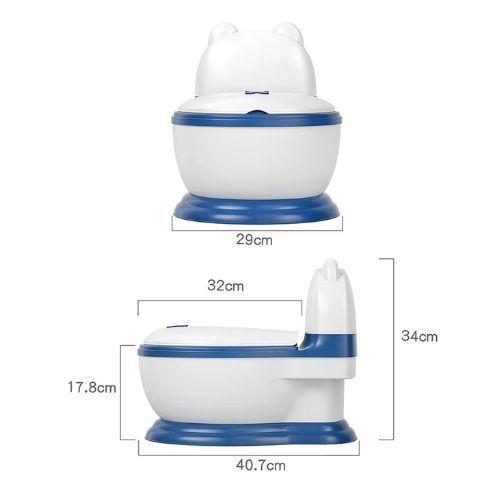 Bacinica Pelela Inodoro Infantil Aprendizaje Baño Bebes-2