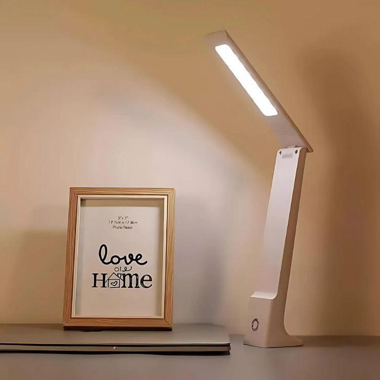Lampara LED de Mesa Nocturna Escritorio Protección Ocular-3