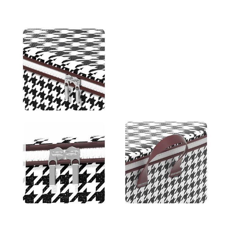 Set 3 Cestas Ropa Sucia con Cierre 110L 140L 180L-5