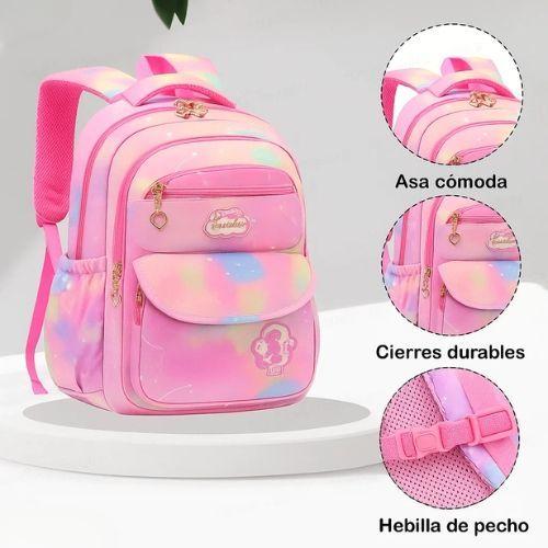 Mochila Escolar Kawaii Bolso Estudiantes Colegio Primaria-2