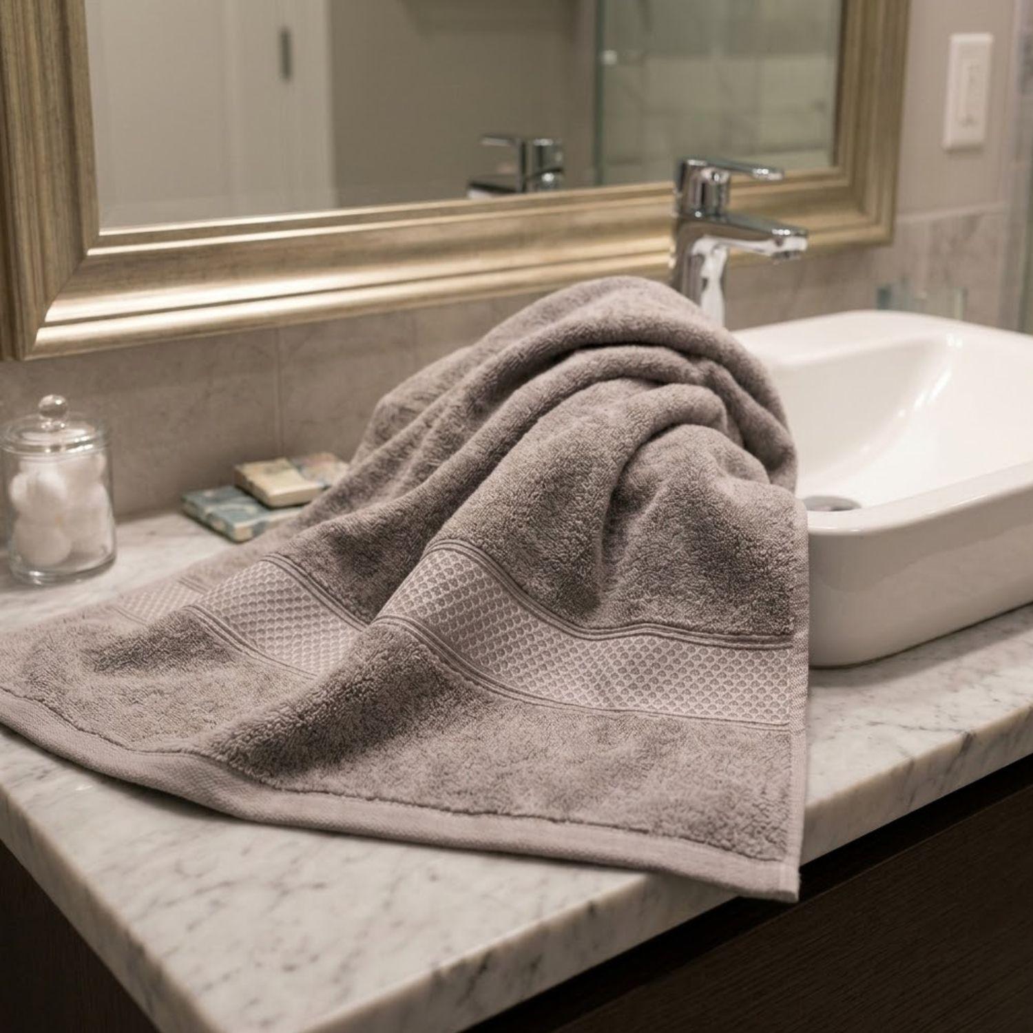 Toalla De Baño 140 x 70 cm Algodón Absorbente-2