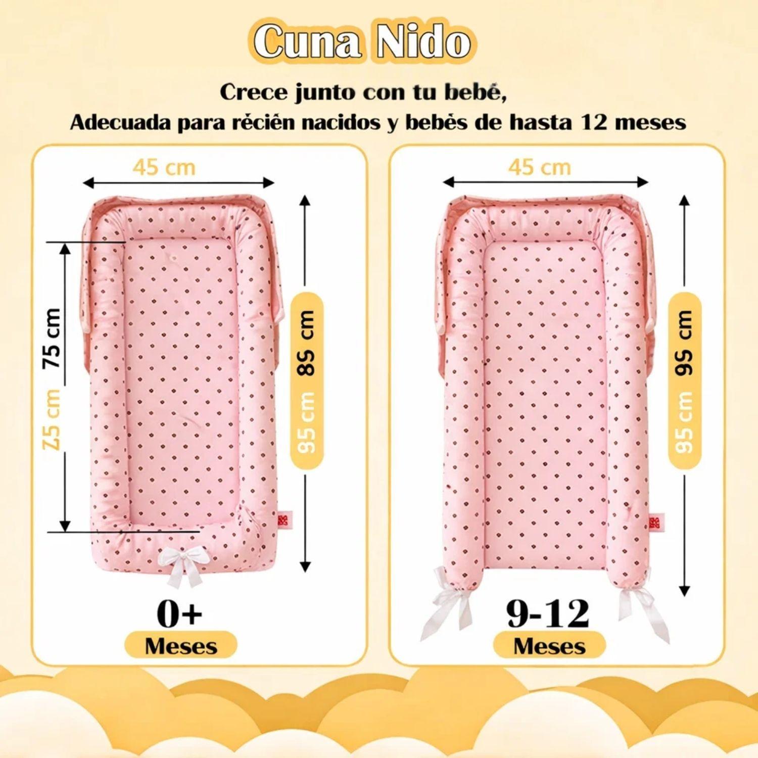 Cuna De Viaje Tipo Nido Para Recién Nacido-3