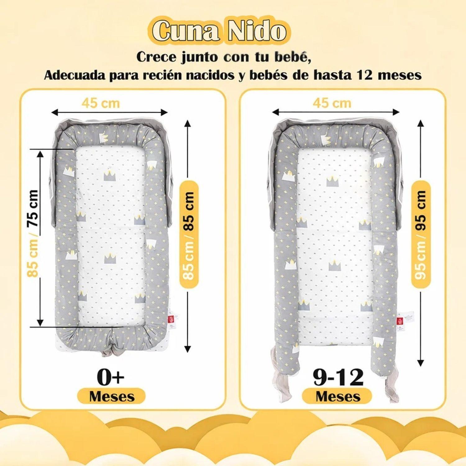 Cuna De Viaje Tipo Nido Para Recién Nacido-4