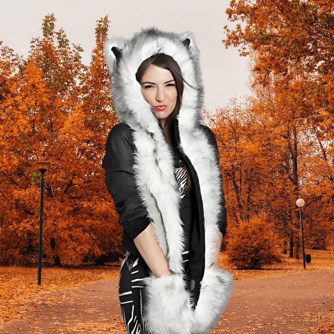 Gorro Kawai Con Orejas Y Bolsillo Unisex De Invierno-2