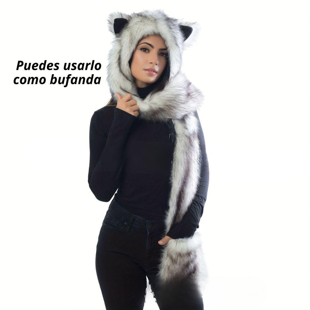 Gorro Kawai Con Orejas Y Bolsillo Unisex De Invierno-3
