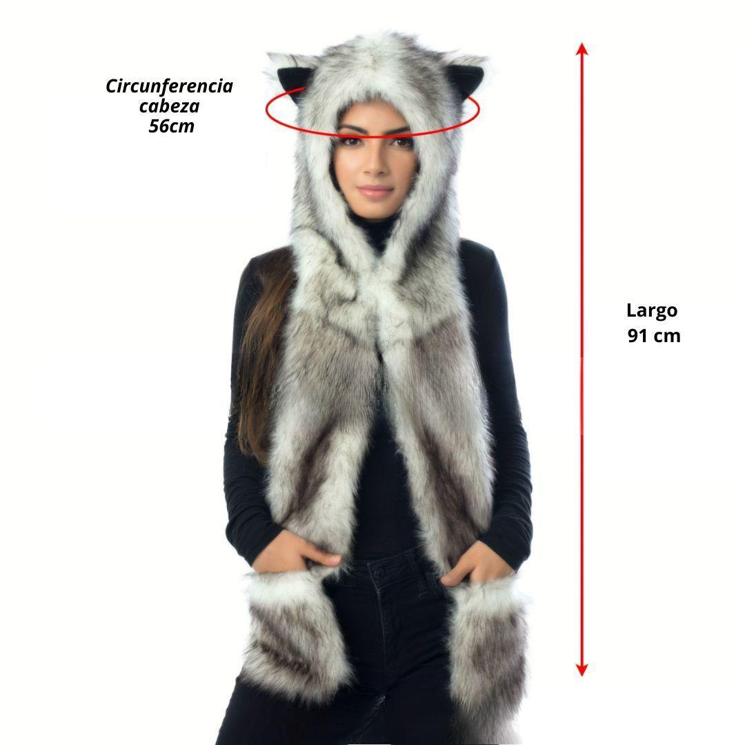 Gorro Kawai Con Orejas Y Bolsillo Unisex De Invierno-4