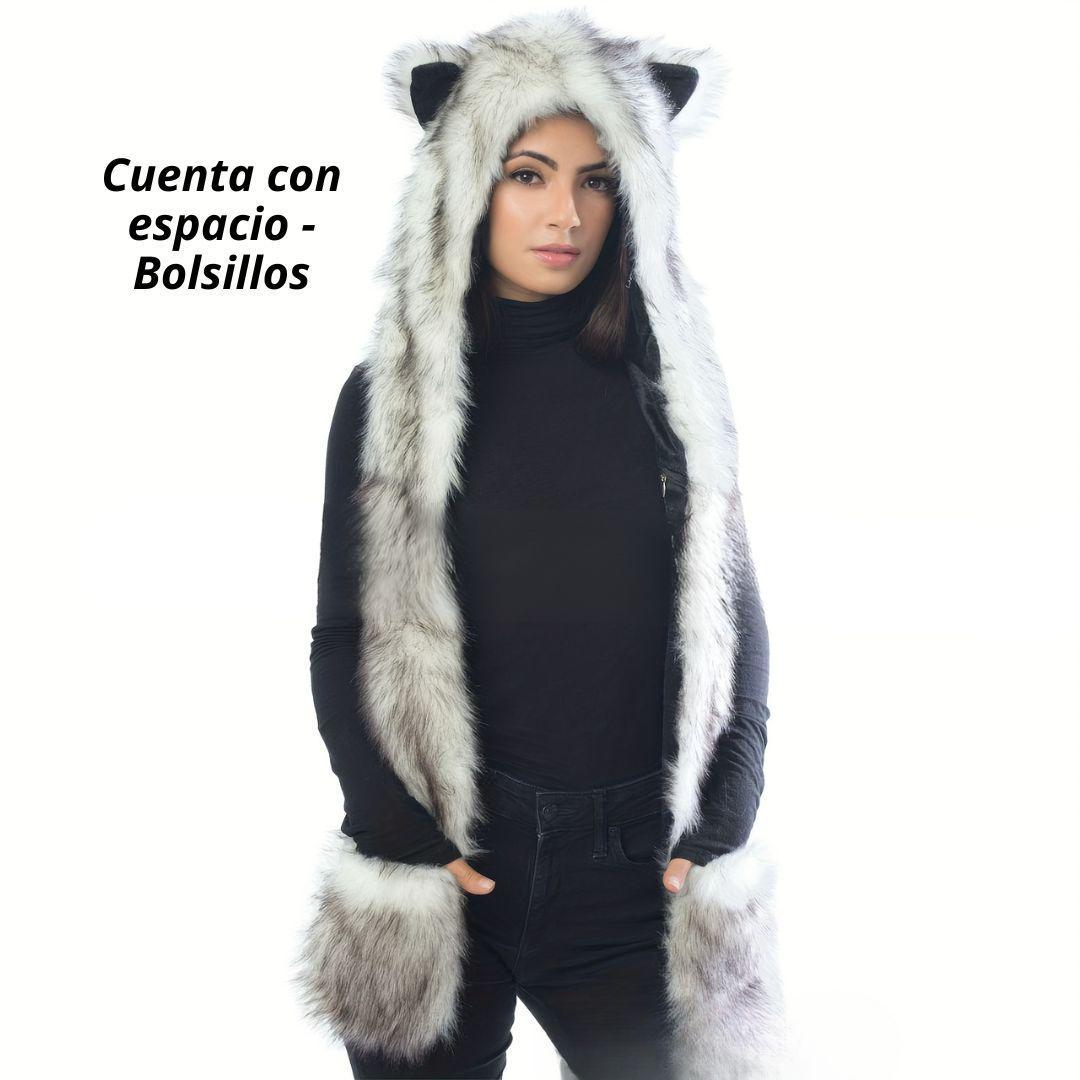 Gorro Kawai Con Orejas Y Bolsillo Unisex De Invierno-5