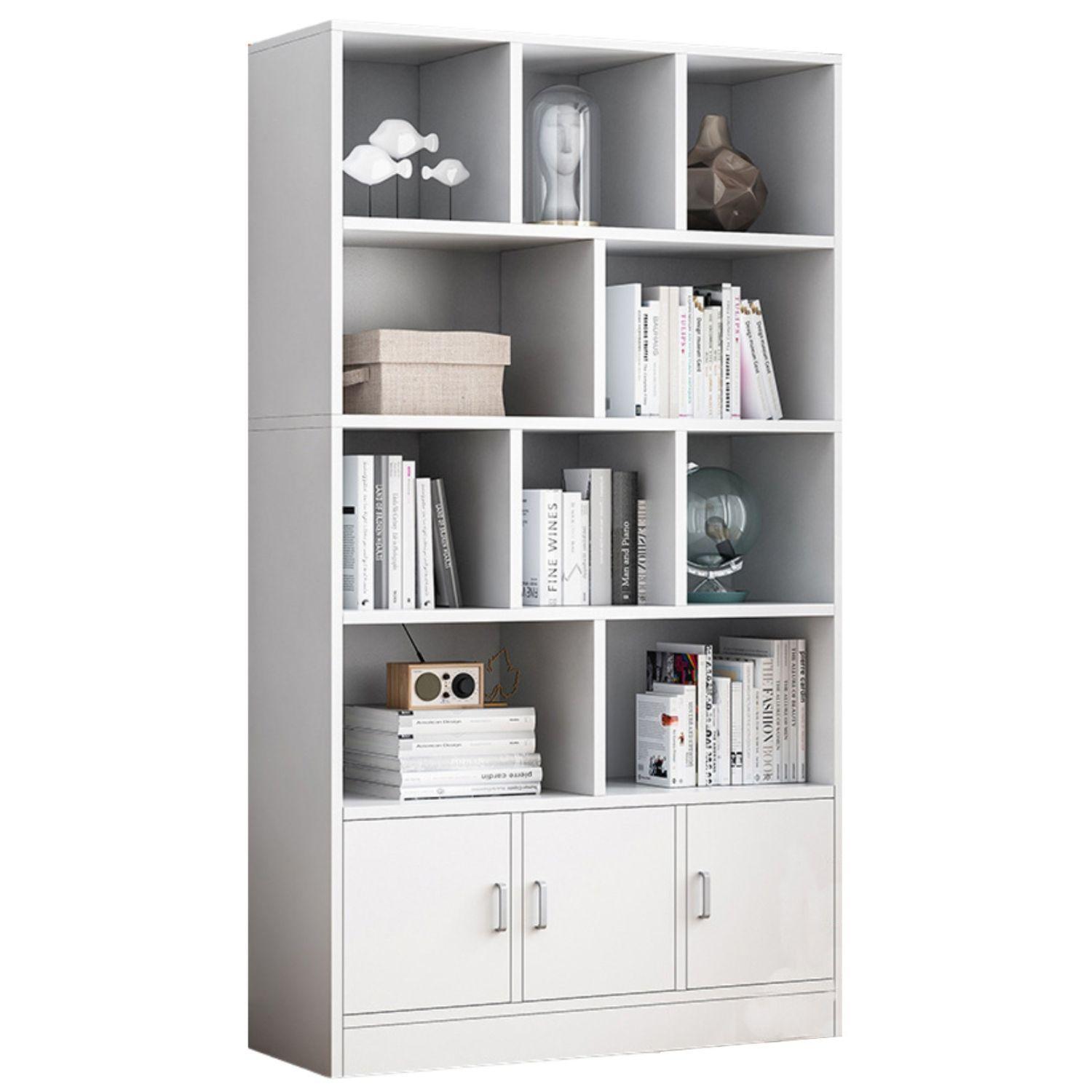 Estante Clásico Librero 100x24x180 Organizador Biblioteca-0