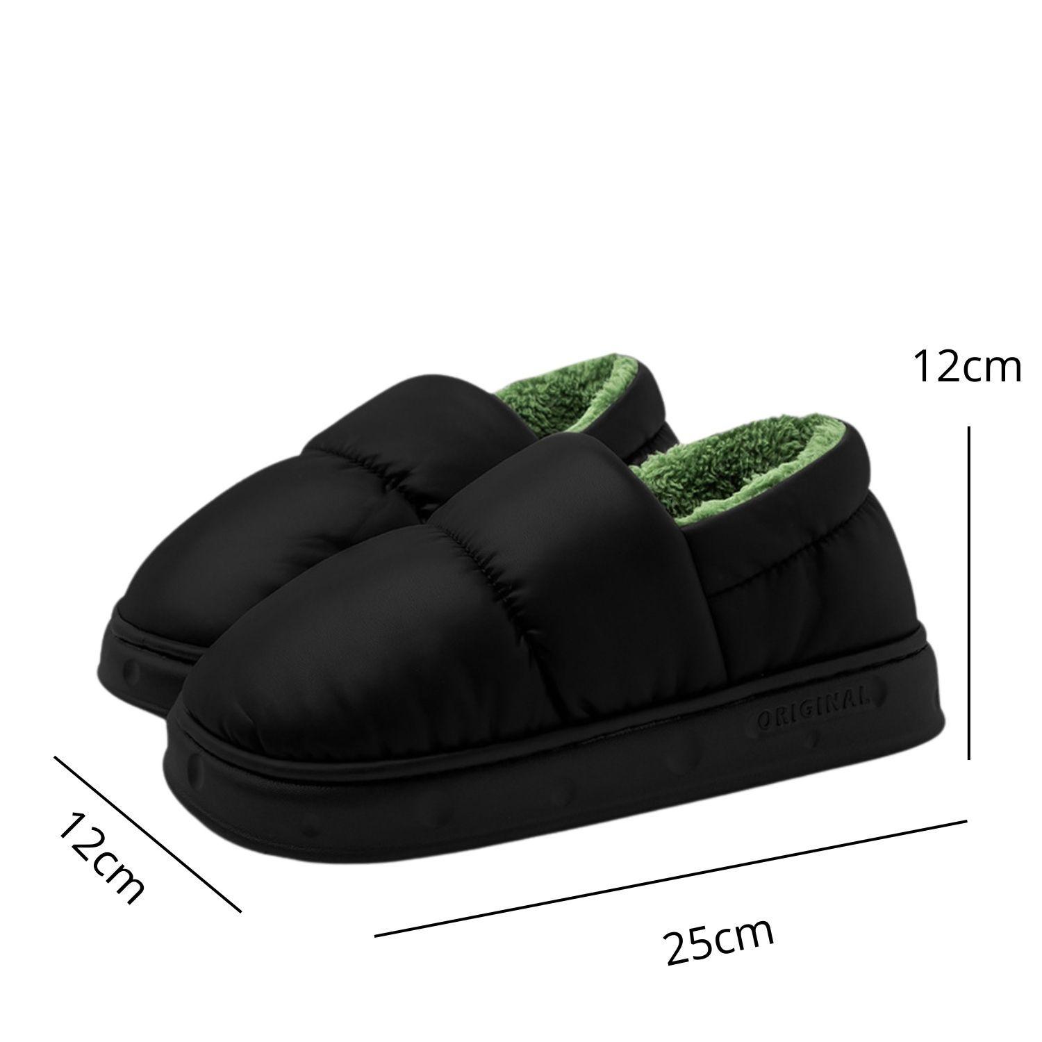 Zapatos Impermeables De Invierno Pantuflas Con Chiporro-4