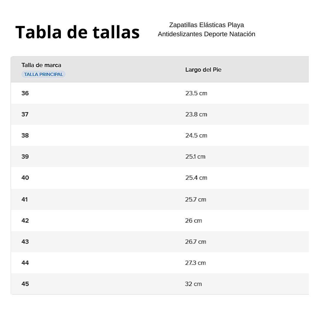 Zapatillas De Playa Zapatos De Natación Antideslizante Unisex - Negro-2