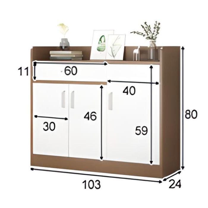 Gabinete Organizador De Zapatos y Almacenamiento-1