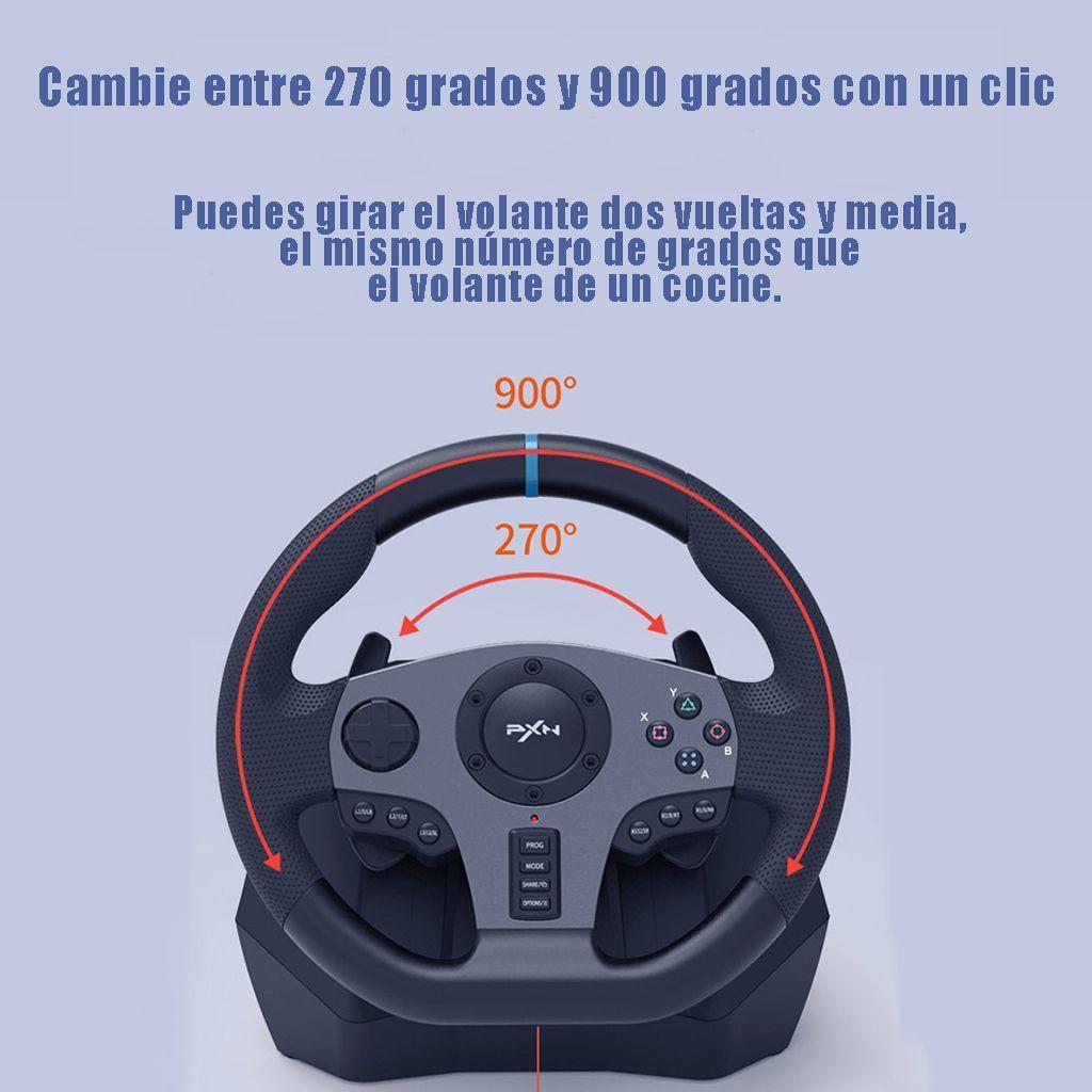 Volante Palanca Y Pedales Videojuegos Pxn V9 Ps4 Xbox y mas-2