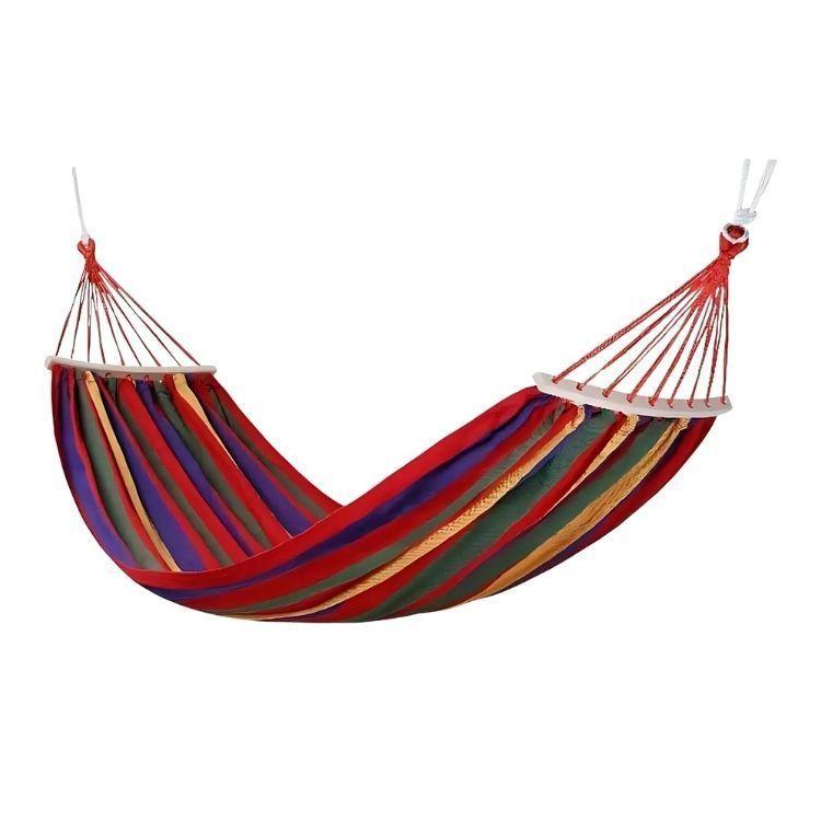 Hamaca Doble 260 x 150 cm Resistente Cómoda-0