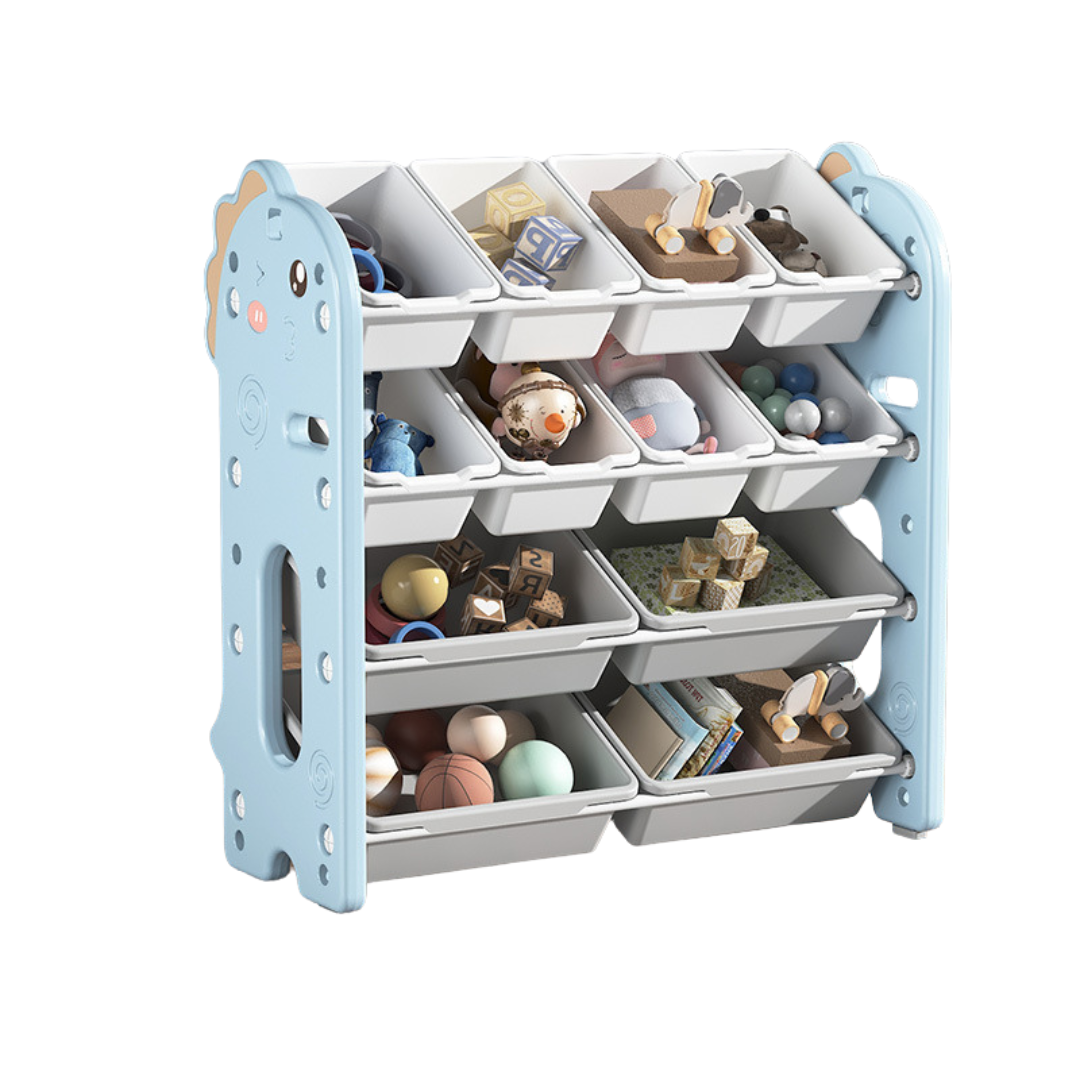 Organizador De Juguetes Para Niños Estante Almacenador-0
