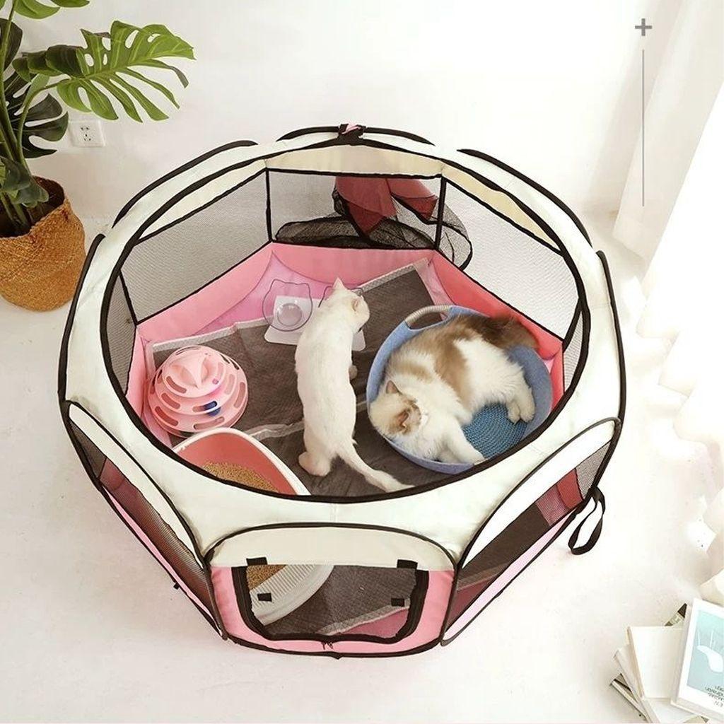 Corral Nido Plegable para Mascotas Casa Impermeable XL-4