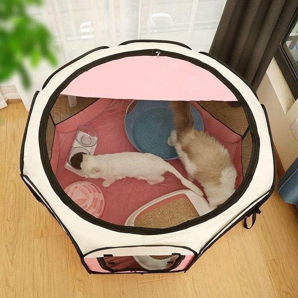 Corral Nido Plegable para Mascotas Casa Impermeable XL-5