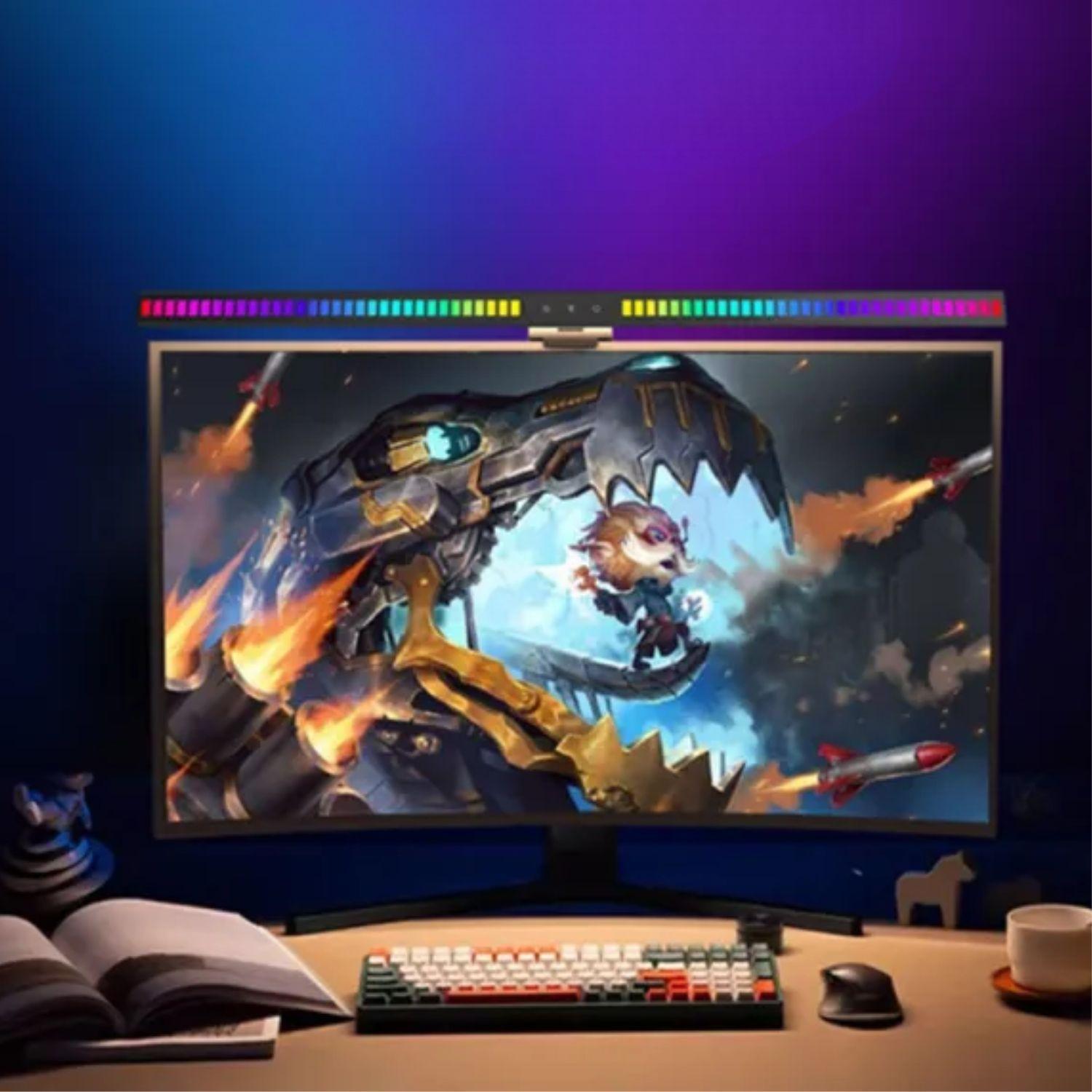 Barra De Luz Para Monitor PC 55cm Con Retroiluminación RGB-2