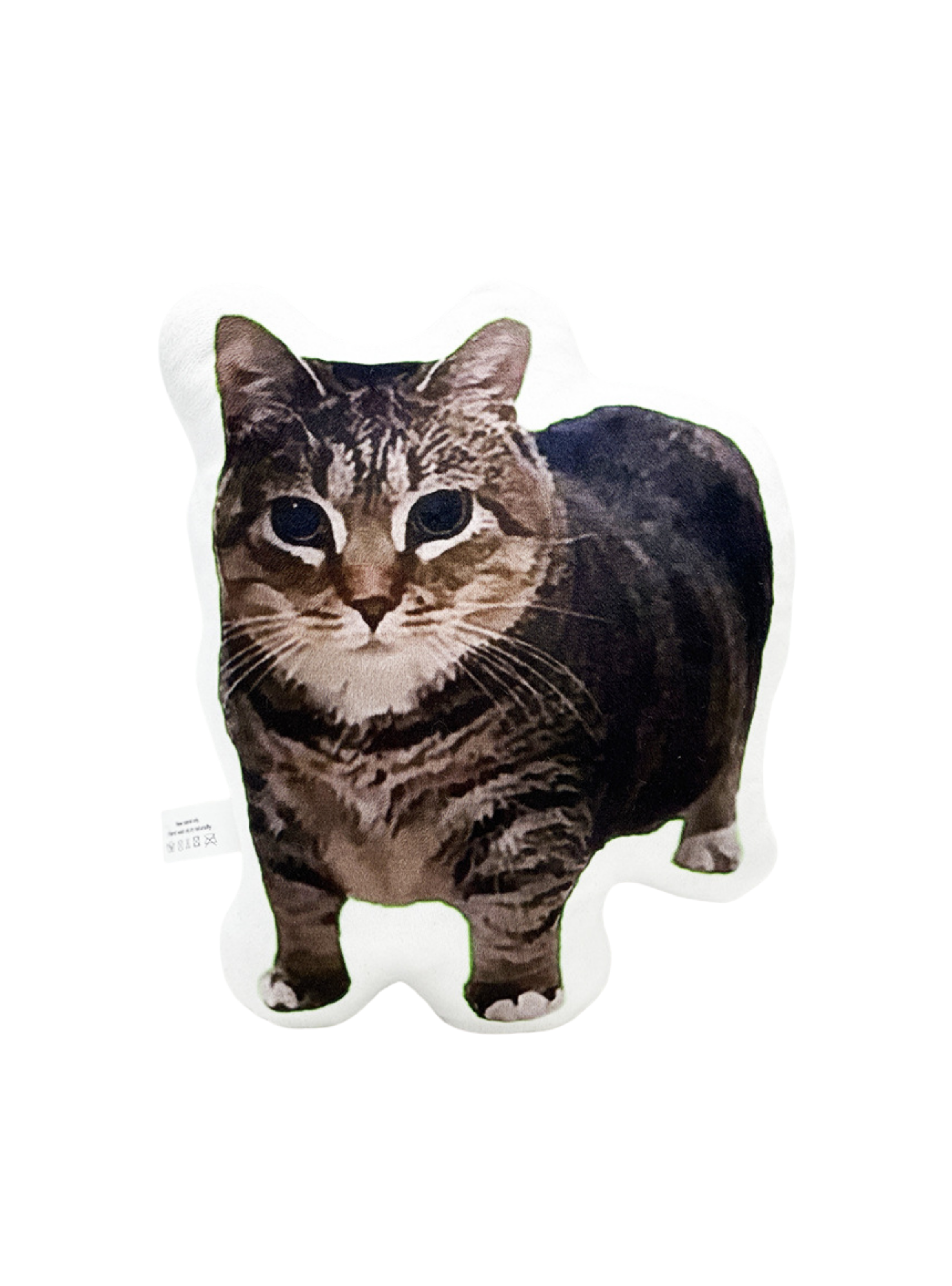 Almohada Con Gato Estampado Divertido Cómoda 26 cm-5