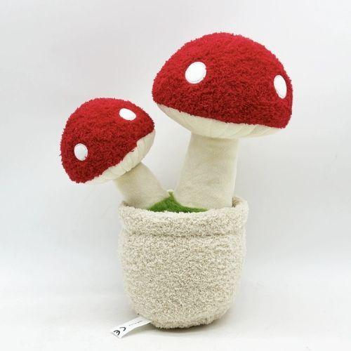 Peluche En Forma De Hongo Planta 30 cm Muñeco Kawaii Plush-2
